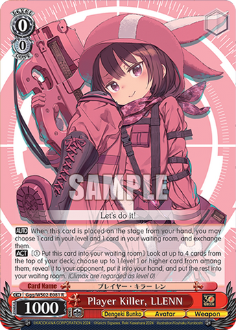 Ggg/WS02-E081 Player Killer, LLENN