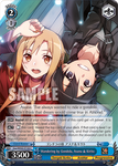 Gso/WS02-E144 Wandering by Gondola, Asuna & Kirito