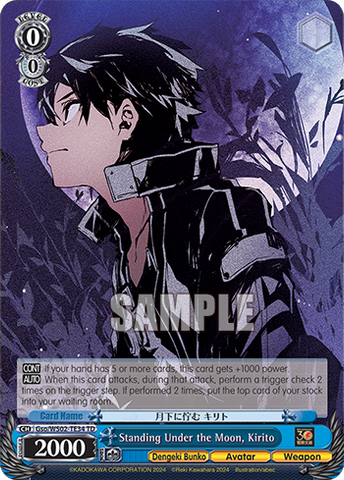 Gso/WS02-TE34 Standing Under the Moon, Kirito