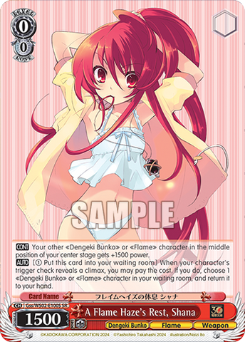 Gss/WS02-E100S A Flame Haze's Rest, Shana