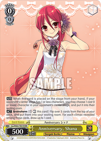 Gss/WS02-TE01R Anniversary, Shana