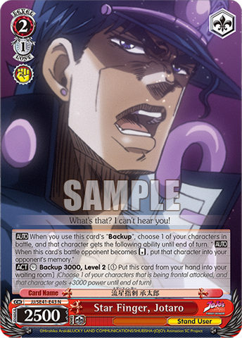 JJ/SE41-E43 Star Finger, Jotaro