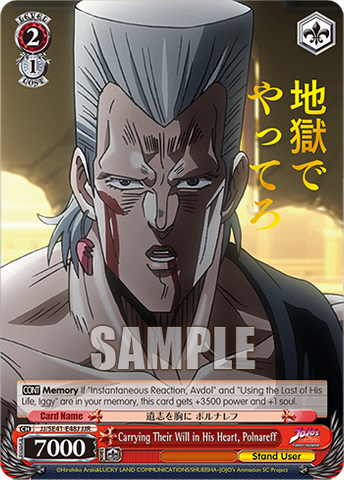 JJ/SE41-E48J Carrying Their Will in His Heart, Polnareff