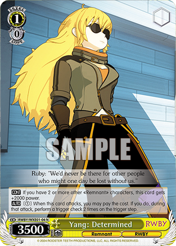 RWBY/WXE01-04 Yang: Determined