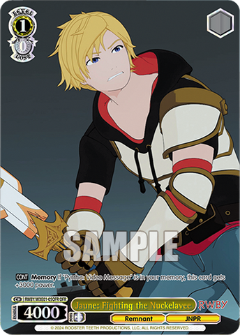 RWBY/WXE01-05OFR Jaune: Fighting the Nuckelavee