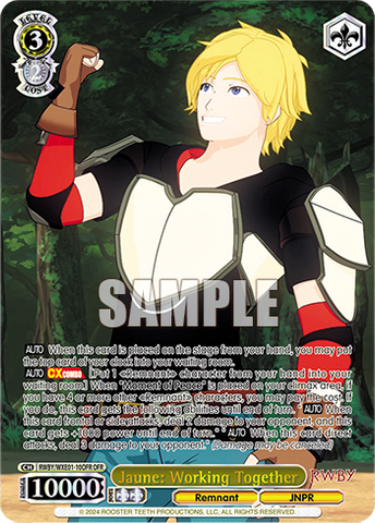 RWBY/WXE01-10OFR Jaune: Working Together