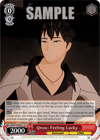 RWBY/WXE01-31 Qrow: Feeling Lucky