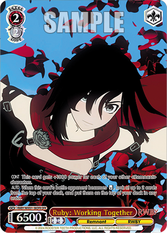 RWBY/WXE01-38OFR Ruby: Working Together