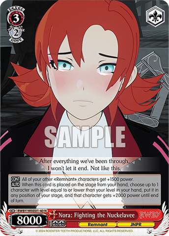 RWBY/WXE01-40 Nora: Fighting the Nuckelavee