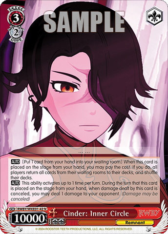 RWBY/WXE01-42 Cinder: Inner Circle