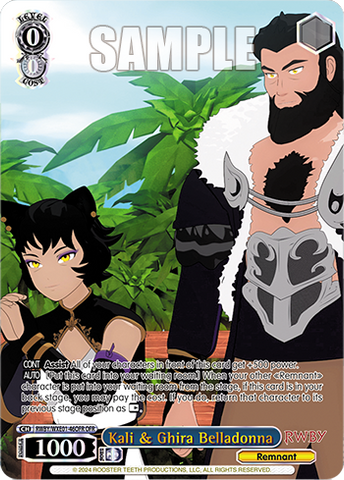 RWBY/WXE01-46OFR Kali & Ghira Belladonna