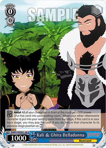 RWBY/WXE01-46 Kali & Ghira Belladonna