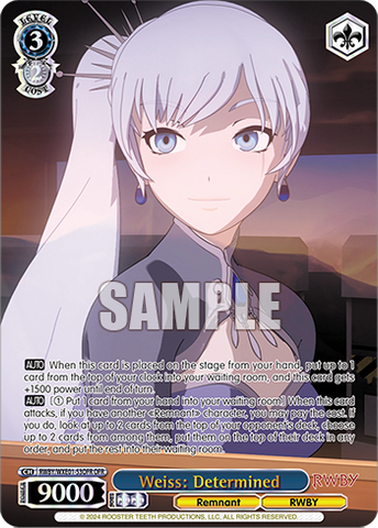 RWBY/WXE01-53OFR Weiss: Determined