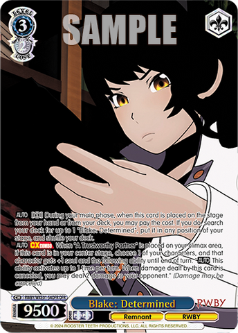 RWBY/WXE01-54OFR Blake: Determined