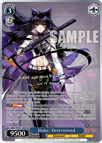 RWBY/WXE01-54SP Blake: Determined