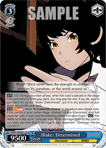 RWBY/WXE01-54 Blake: Determined