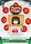 SHS/W98-E056 Happy Birthday MEGUMI