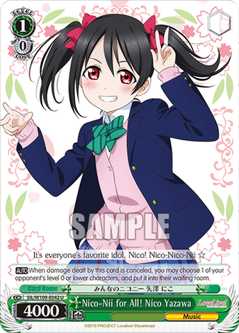 SIL/W109-E042 Nico-Nii for All! Nico Yazawa