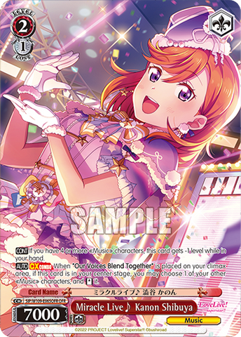 SIP/W109-E065OFR Miracle Live♪ Kanon Shibuya