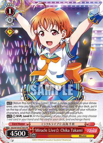 SIS/W109-E140S Miracle Live☆ Chika Takami