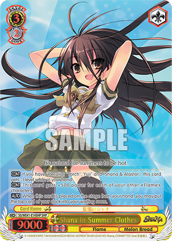 SS/WE41-E14SHP Shana in Summer Clothes