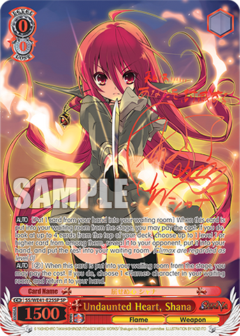 SS/WE41-E25SP Undaunted Heart, Shana