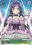 LL/W34-E004 "KiRa-KiRa Sensation!" Nozomi Tojo - Love Live! Vol.2 English Weiss Schwarz Trading Card Game