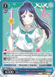 LSS/WE27-E50 "Aim to Shine" Kanan Matsuura - Love Live! Sunshine!! Extra Booster English Weiss Schwarz Trading Card Game