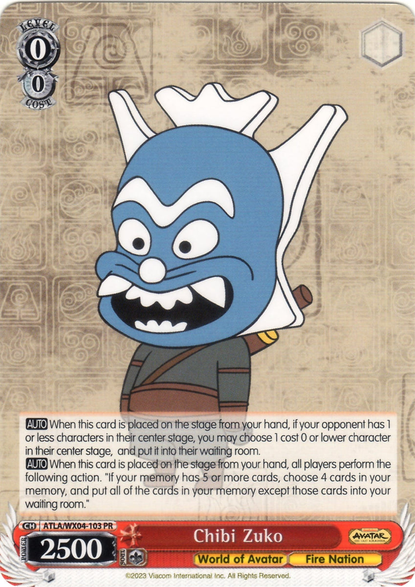 ATLA/WX04-103 Chibi Zuko – Strictly Broken TCG