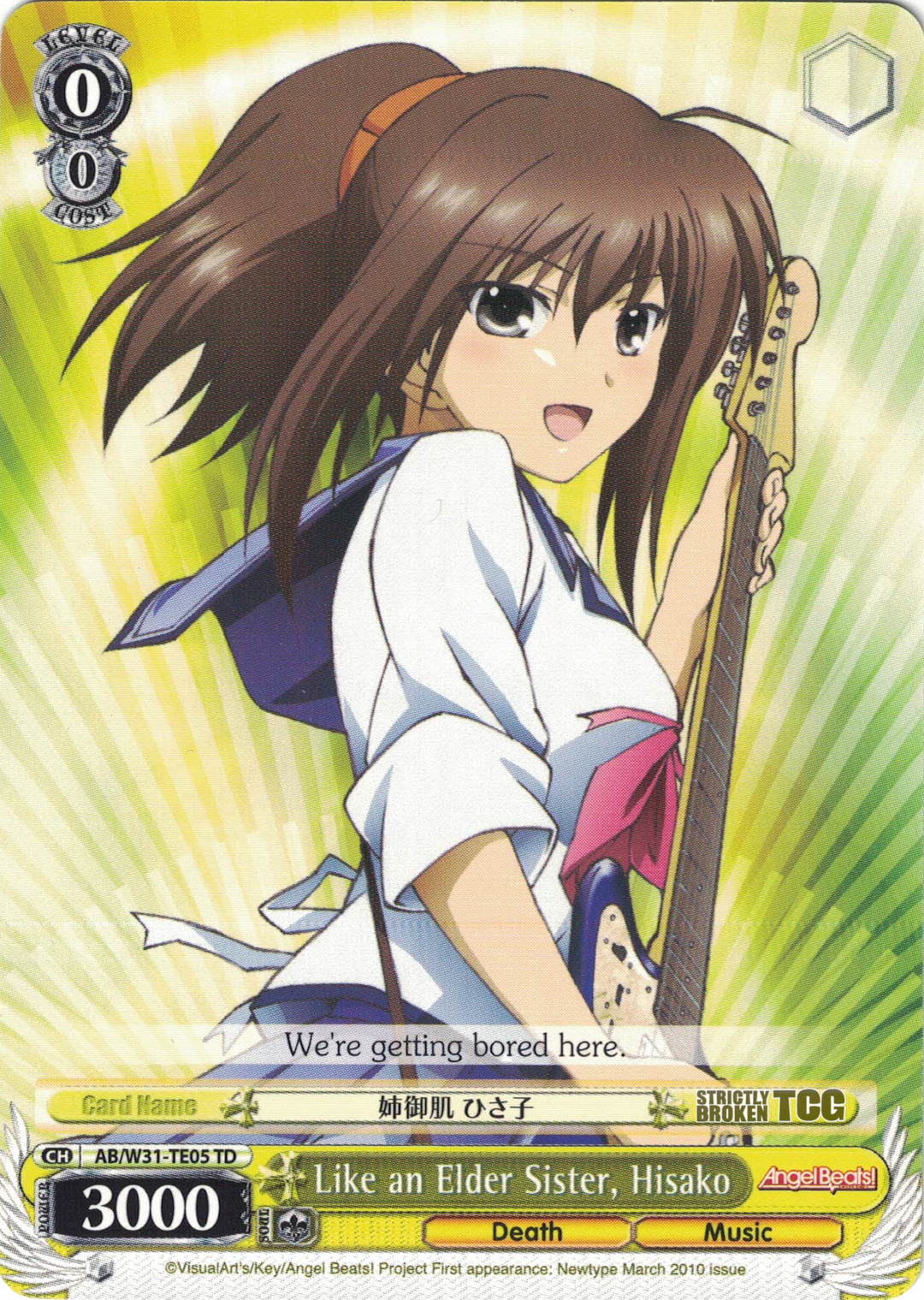 Angel Beats Trading Cards Trial Deck fashion English Edition